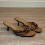 Designer Womens Slippers High Heels Shoes New Sandals Woman Summer Elegant Dress Shoes Casual Comfort Pumps Mujer Flip Flops (New)