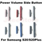 Power Volume Side Button Samsung Galaxy S20 S20Plus S20Ultra S20FE Power ON OFF Switch Control Key External Plastic Button (New)