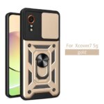 Samsung XCover7 Pro Case Galaxy XCover7 Cover XCover 7 Magnetic Ring Holder Armor Phone Case Slide Camera Protect Back Cover (New)