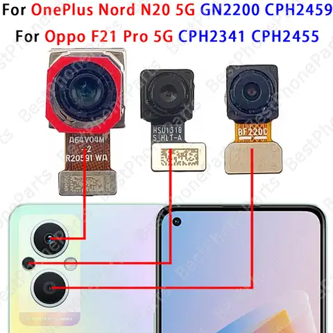 S90b259d3d7c242f99294ff0a0325e7dcW_480x480q75 Front Camera 16MP Rear Camera OnePlus Nord N20 5G & Oppo F21 Pro 5G Rear Main 64MP Camera Module Replacement Spare Parts (New) - Image 1