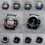 40mm black waterproof case sapphire mirror GMT/SBU submarine case NH34 35 NH36 movement suitable for 28.5mm dial (New)
