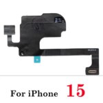 1Pcs Br Earpiece Proximity Light Sensor Face Recognition Function Ribbon Flex Cable iPhone 15 16 Pro Max Plus NO Speaker (New)
