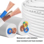 PVC Omhulde Draad Kabel 2 3 Multi Cores Flexibele RVV Draad 18 16AWG Zuiver Koper Huishoudapparaat RVV Koord (New)