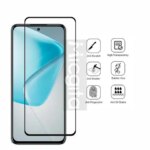 Infinix hot 50 Pro 4G Flat Tempered Front Glass film 678 Shockproof Anti-Scratch hot 50 pro 4G Soft fiber Lens film (New)