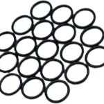 100PCS Waterproof Rubber Ring Solve Back Cover Rear Camera Sinking Problem For iphone X XS XR 11 12 13 Pro Max 14 Plus Repair (New)
