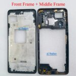 678 Inch Tecno Pova 5 Pro LH8n LH8 LCD Faceplate Frame Front Middle Frame Back Housing Door Battery Cover Replacement Parts (New)