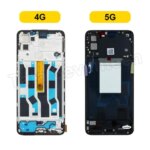Amoled Screen OPPO Reno6 4G LCD CPH2235 Display Touch Panel Digitizer Oppo Reno 6 5G PEQM00 CPH2251 LCD Frame (New)