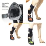 AXYC No Knuckling Boot Brace Drop Foot Brace with Reel for Dog Corrective Dog Shoes for Foot Issue Improving Walking Gait (New)