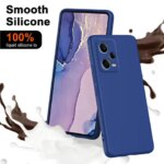 Liquid Silicone Case Xiaomi Redmi Note 12 13 Pro Plus Note 12s 12C 13C Soft Fundas POCO X5 X6 PRO 5G Matte Basic Cover Caqas (New)