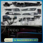 Original car mold style For Mercedes-Benz CLS W218 2012-2017 Dynamic atmosphere light dynamic light APP control ambient light (New)
