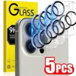 Tempered Glass iPhone 16 16Plus 16Pro MAX Back Lens Camera Screen Protector Coverage Anti Scratch Glass Films Bangladesh (New)