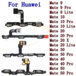 Power ON OFF Mute Switch Control Key Volume Button Flex Cable Huawei Mate 40 30 20 10 9 Pro Lite Replacement Parts Bangladesh (New)