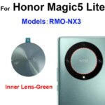 Rear Camera Lens Glass with Adhesive Sticker Honor Magic5 Lite Magic 5 Lite Back Camera Glass innner Lens Replacement Parts (New)