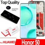 657'' OLED Display Honor 50 LCD NTH-AN00 NTH-NX9 Touch Screen Digitizer Assembly Repair Parts (New)
