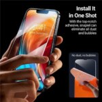 1-5Pcs Tempered Glass IPhone 17 16 15 14 13 12 11 Pro Max X XR 12Mini 13Mini 8 7 6 14 Plus SE X XS XR Glass Screen Protector (New)
