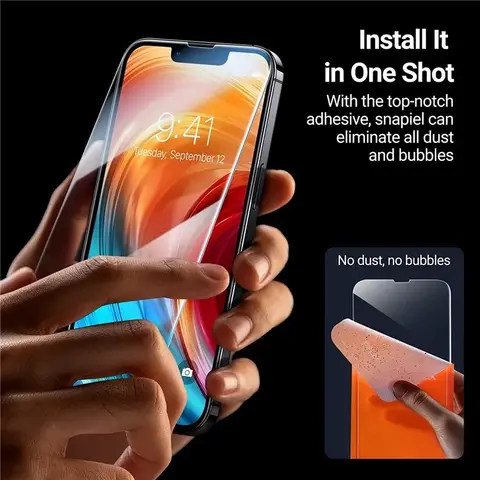 S930f0e2867404392a297697d83d04972I_480x480q75 1-5Pcs Tempered Glass IPhone 17 16 15 14 13 12 11 Pro Max X XR 12Mini 13Mini 8 7 6 14 Plus SE X XS XR Glass Screen Protector (New) - Image 1