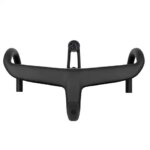 no logo Carbon Cockpit Full Internal cable Bike Cockpit Road Bicycle Handlebar Di2 Integrated Handlebar 360mm Cockpit With Mount (New)