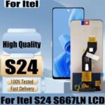 High Quality Itel S24 Screen LCD Display Touch Screen itel S24 LCD S667LN Display Digitizer Assembly Replacement Repair Bangladesh (New)
