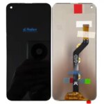 Black 6.6 Inch For Tecno Camon 15 Camon15 CD7 LCD Display Touch Screen Digitizer Assembly Replacement / With Frame (New)