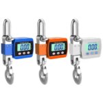 500kg Mini Crane Scale 0.05kg Precise Portable Hanging Scale LCD Digital Industrial Heavy Duty Alloy Steel Hook Scales Backlight (New)