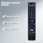AQUOS LED TV Remote Control GB172WJSA Compatible with LC-60EQ30U LC-60LE661U LC-60LE660U LC-60C6600U LC-70LE660U - Replacement B (New)