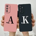 Samsung Galaxy M34 5G Case SM-M346B Love Heart Letters Back Cover Liquid Silicone Phone Case SamsungM34 M 34 5G Shell (New)