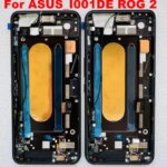 659 Original Amoled NEW ASUS_I001DE ROG 2 Phone 2 Phone II ZS660KL ROG2 LCD Display Screen +Touch Panel Digitizer Frame (New)