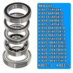 Bearing 61811 61812 61813 61814 61815 61816 61817 61818 61819 61820 61821 61822 61824 61826 61828 DALUO Thin-Section Bearings (New)