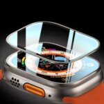 Tempered Glass Apple Watch Ultra 49mm HD Screen Protector Anti Scratch proof film Series 49 mm smart iwatch band Accessories Bangladesh (New)
