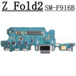Charging Port Board Samsung Z Fold2 Fold 2 F916B F916N F916U Volume Spin Axis LCD Signal Connector Motherboard Flex Cable (New)