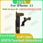 Fully Tested Mainboard iPhone 13 13 Pro 13 Pro Max Motherboard With Face ID Unlocked Support Update Logic Board Clean iCloud Bangladesh (New)