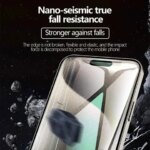 5Pcs Full Cover Hydrogel Film iPhone 13 12 11 14 15 Pro Max Screen Protector iPhone 16 PRO XR XS MAX 17 8 Plus Not Glass (New)