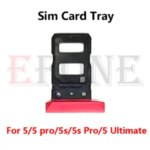 Sim Card Slot Tray Holder Sim Card Reader Socket Asus ROG Phone 1 2 3 5 5s 6 7 8 Pro Ultimate Bangladesh (New)