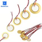 10/20Pcs Piezo Buzzer Piezo Ceramic Wafer Plate Kit 12/15/18/20/27/35/50mm with Leads for Speaker/Repair/Alarm DIY (New)