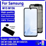 65“Super AMOLED Samsung M15 M156 LCD Display Touch Screen Digitizer M156B SM-M156B SM-M156B DS Display Frame (New)