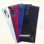 A+++ Rear Door Case Sony Xperia 5 X5 5G J8210 Glass Battery Back Housing Cover Repair Replace With Camera Lens (New)