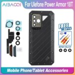 100% New Battery Cover Ulefone Power Armor 18 18T Ultra 19 19T Back Case Main Sub Camera Lens With Adhesive (New)