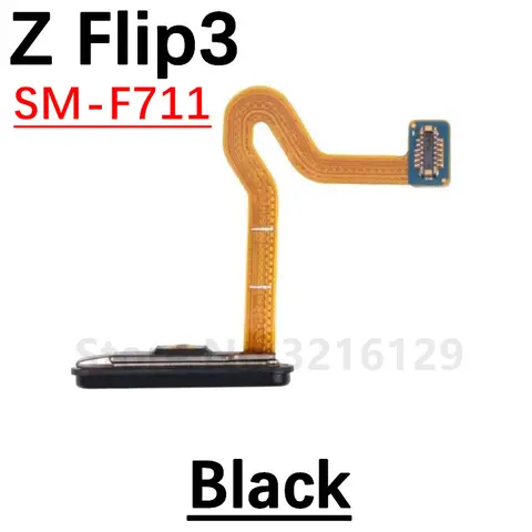S95bec465313244548a73bdeda1546d13t_480x480q75 Power Home Button Menu Return Key Fingerprint Touch ID Recognition Sensor Flex Cable Samsung Z Flip3 Flip4 Flip5 Flip 3 4 5 (New) - Image 1