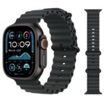 Ocean Strap for Apple Watch Band Ultra 3 2 49mm 44mm 40mm 45mm 41mm 46mm Silicone Correa Bracelet iWatch Series 7 6 SE 8 9 10 11 (New)
