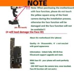 Fully Tested Unlocked For iPhone XR /X /Xs Max Motherboard with/without Face ID iOS Update Cleaned iCloud Logic Board Mainboard (New)