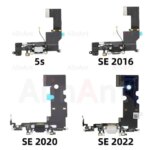 AiinAnt Dock USB Mic Board Charger Connector Fast Charging Port Flex Cable iPhone 5s 6 6s Plus SE 2 3 2020 2022 Phone Parts (New)