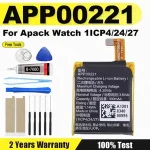 High Quality APP00221 300mAh BackShell Battery Apack Watch Batteria 1ICP4/24/27 + Free Tools Bangladesh (New)