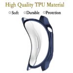 Watch Case For OnePlus Watch 2 Full Soft and Clear TPU Screen Protector Transparent Cover Protection For Oppo Watch X (New)