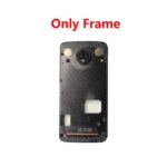 For Motorola Moto Z4 XT1980 Middle Housing Frame LCD Middle Frame Back Battery Cover Parts (New)