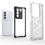 Vivo V27 Pro Case Vivo V27E V23 V25 V27 Pro Cover Armor PC Shockproof Soft Silicone Protective Phone Back Cover Vivo V27 Pro (New)