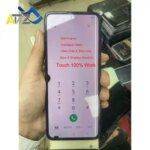 Cracked Glass Samsung Z Flip 3/4/5/6 Lcd Screen Display With Frame Dots/Line Touch Work Tela Pantalla SM F731/F721/F711 Bangladesh (New)
