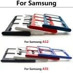 Micro Nano SIM Card Holder Tray Slot Holder Adapter Socket Samsung A12 A31 Mobile Phone With Pin Replacement Parts Bangladesh (New)