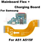 Fast Charger Main Charging Port Board Samsung A51 A71 A70 A50 A31 A30 A20 A10 A50S Motherboard Connect USB Dock Flex Cable (New)