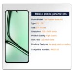 674 inch Realme Note 60x LCD RMX3933 Display With Frame Touch Screen Digitizer Assembly Realme Note60x LCD Replacement (New)