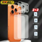 NNBILI 2/Set Matte Base Lens Film + Matte PET Back Film IPhone 17 Pro Max/17 Pro/17 Phone Accessories Minimalist Design Bangladesh (New)